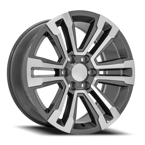 OE Wheels Cv44 Gunmetal Machined