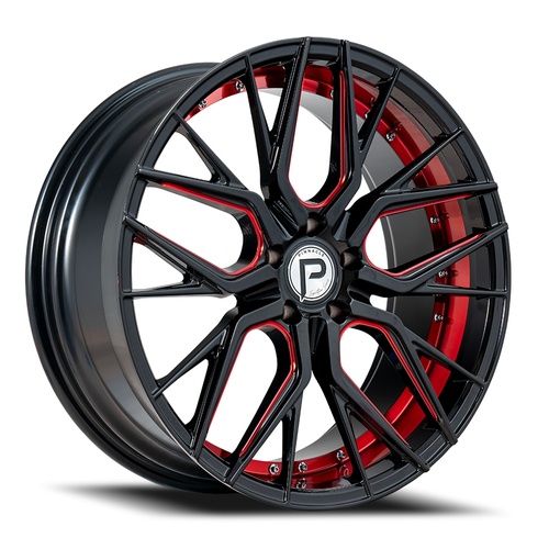 Pinnacle Zenith P312 Gloss Black W/ Red Undercut