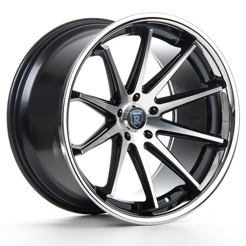 Rohana Rc10 Machine Black W/ Chrome Lip