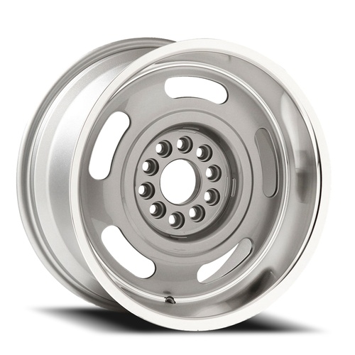 US Wheel Aluminum Rally Silver Machined
