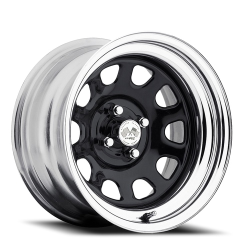 US Wheel Daytona Drifter Black And Chrome