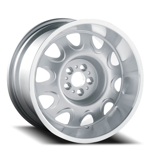 US Wheel Mopar Rally Silver Machined