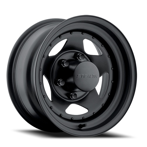 US Wheel Star Matte Black