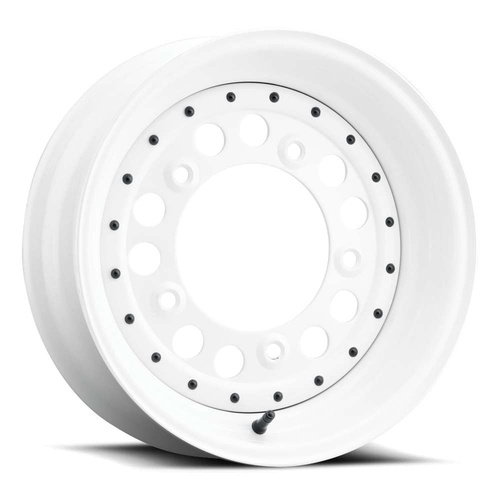 US Wheel Vw Modular With Rivets Gloss White