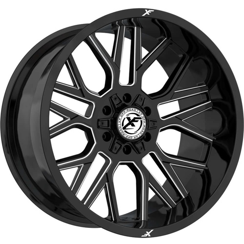 XF Offroad Xf-235 Gloss Black & Milled