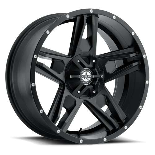 American Outlaw Lonestar Black Milled