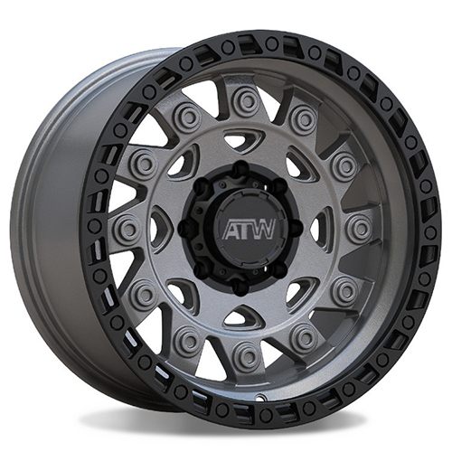 ATW Offroad Congo Satin Gunmetal W/ Black Lip