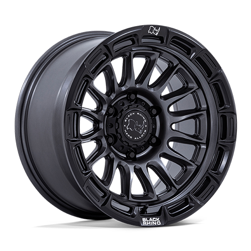 Black Rhino Rival BR025 Matte Gunmetal With Matte Black Lip