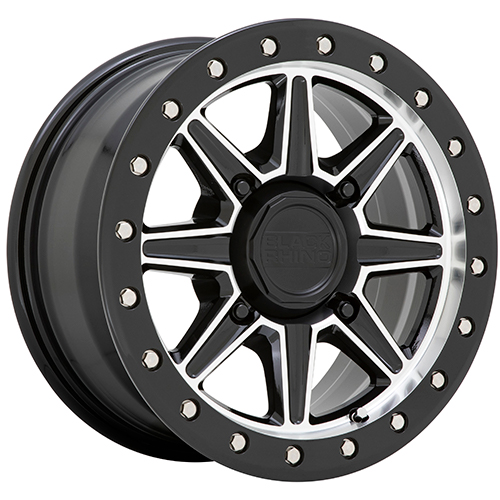 Black Rhino Webb UTV Gloss Black W/ Machined Face