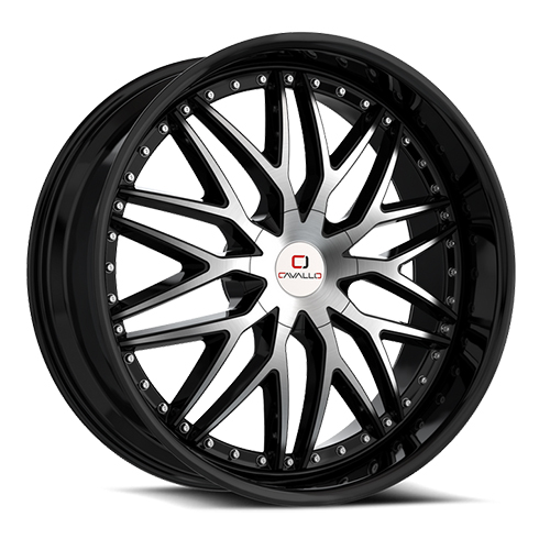 Cavallo CLV-46 Gloss Black Machined