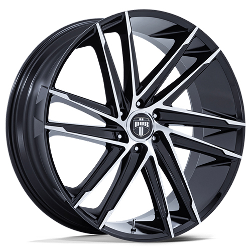 Dub Blaze DC275 Gloss Black With Machined Face