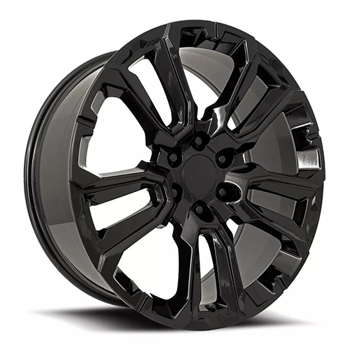 Factory Reproductions FR 201 GM Split 5 Spoke Gloss Black