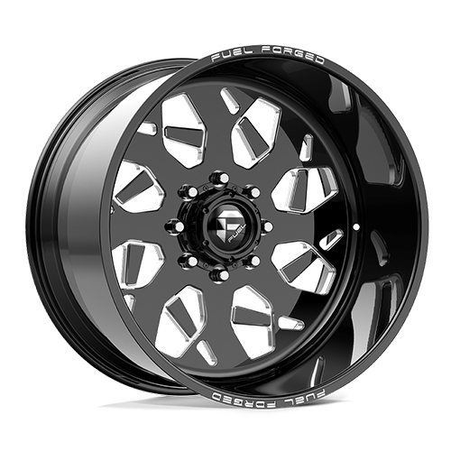 Fuel Forged FF111 Gloss Black Milled