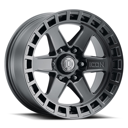 Icon Alloys Raider Satin Black