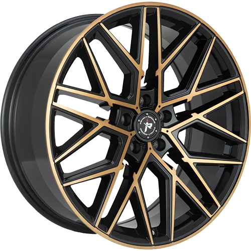 Impact 602 Gloss Black W/ Bronze Machined Face