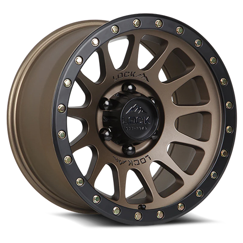 Lock Offroad Yosemite Matte Desert Bronze W/ Matte Black Ring