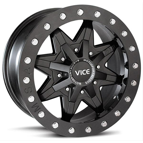 MSA Offroad Vice Flat Black