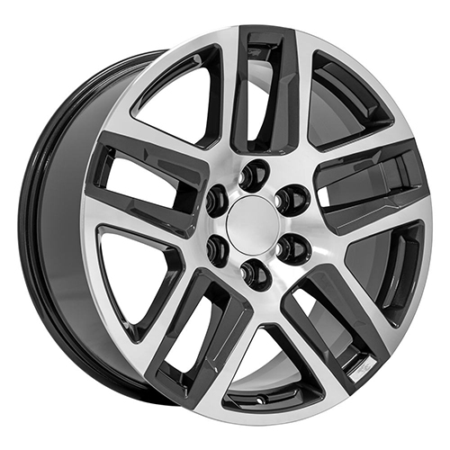 Replica Wheel Chevrolet Silverado 1500 CV63 Gunmetal Machined