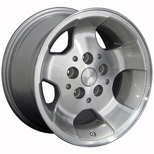 Replica Wheel Jeep Wrangler JP08 Silver Machined