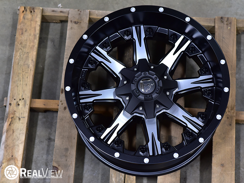 Fuel D541 Nutz 20x10 24 Matte Black Machined Face Wheels Rims 