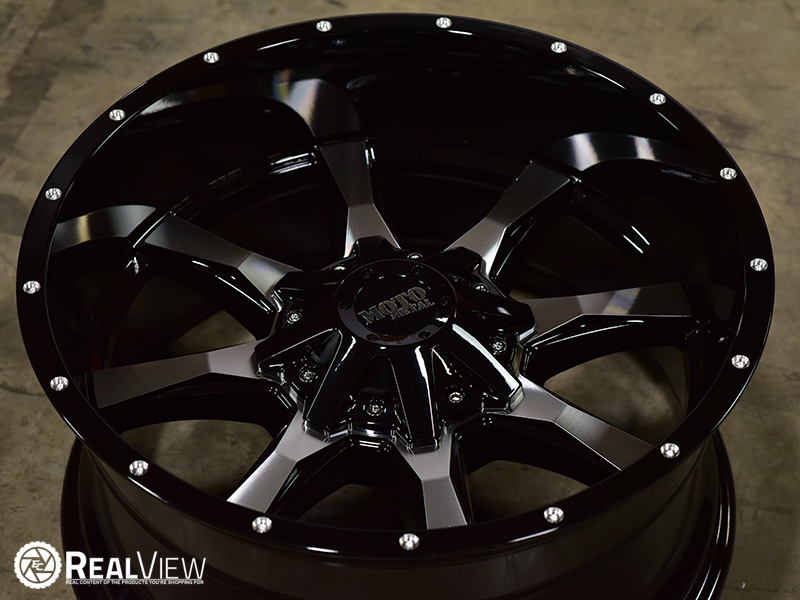 Moto Metal Mo97 020x10 24 Gloss Black Machined Wheels Rims 