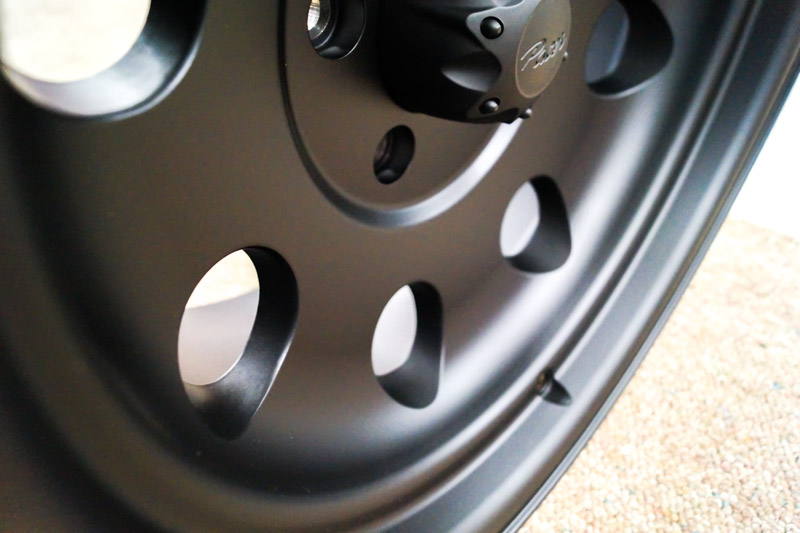 Pacer 164b 17x9 5 Lug Matte Black Wheels Rims .JPG