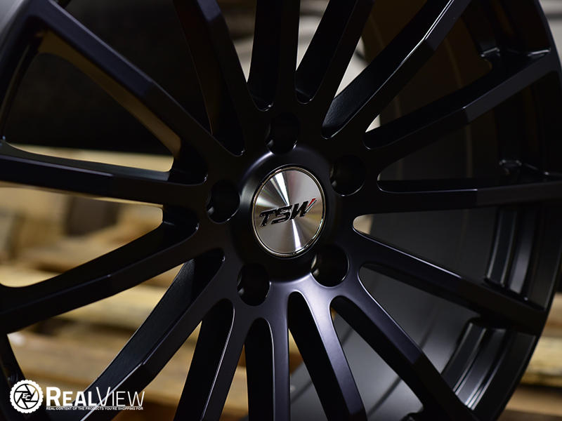 Tsw Mallory 19x8 40 Matte Black Wheels Rims 