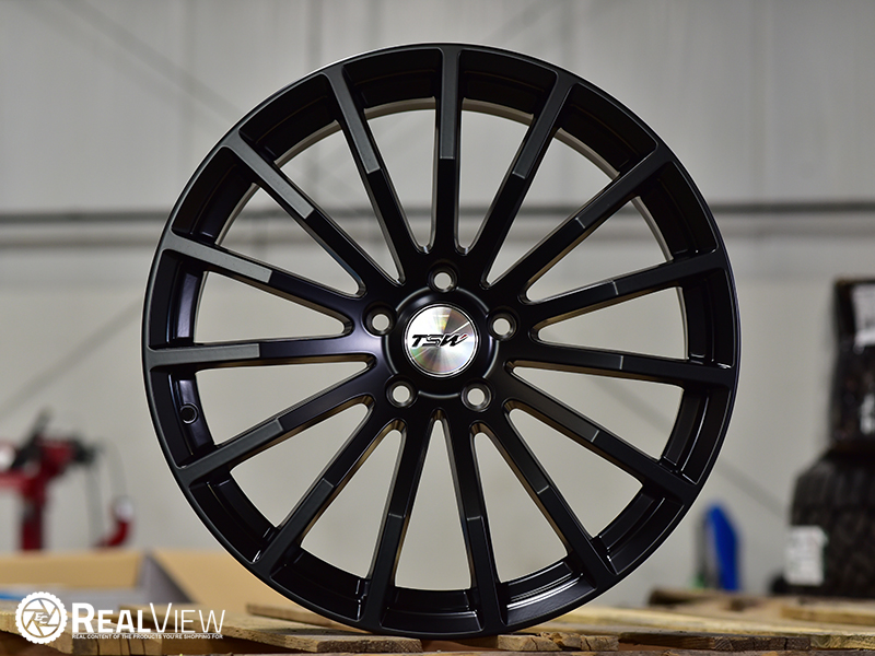 Tsw Mallory 19x8 40 Matte Black Wheels Rims 