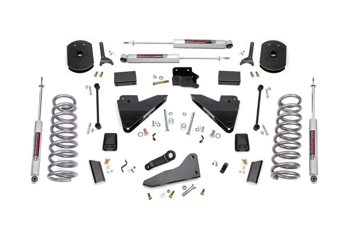 5-inch Radius Arm Drop Coil Spring Suspension Lift Kit (Diesel E
