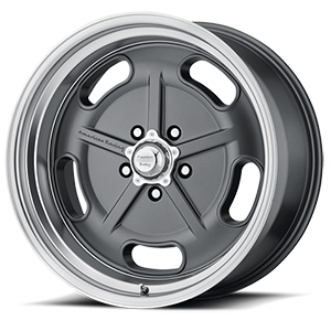 American Racing Salt Flat VN511 Gray W Diamond Cut Lip