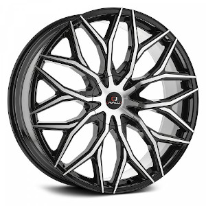 Cavallo CLV-37 Gloss Black Machined