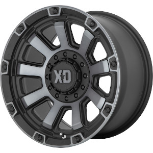 XD Series Gauntlet Black W Gray Tint