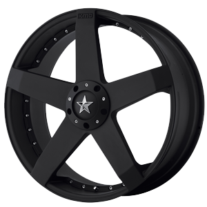 KMC KM775 Rockstar Car Matte Black