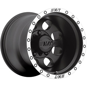 Mickey Thompson Classic Baja Lock Wide Black W/ Machined Lip