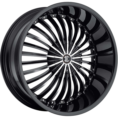 2Crave Signature Series No.19 Gloss Black W/ Machined Face - Part Number N19-2695KN15PB 2Crave Signature Series No.19 Gloss Black W/ Machined Face Photo