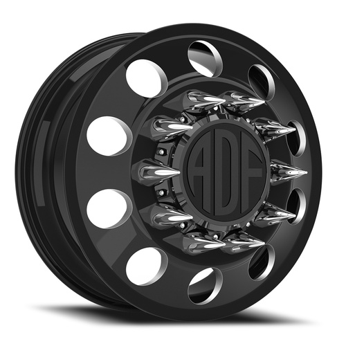 ADF Wheels Classic Dually Gloss Black/Machined Photo