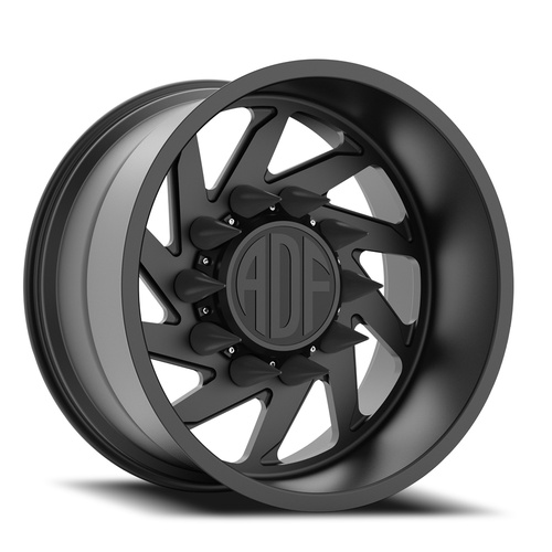 ADF Wheels Contractor Satin Black - Part Number S203SB221226-40R ADF Wheels Contractor Satin Black Photo
