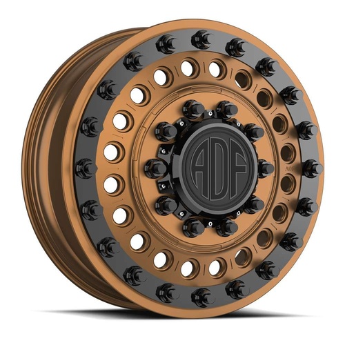 ADF Wheels Mag Nuts Bronze W/ Black Accents - Part Number D403ZA228226-167 ADF Wheels Mag Nuts Bronze W/ Black Accents Photo