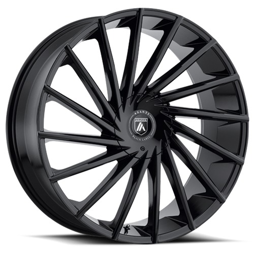 Asanti ABL-18 Gloss Black - Part Number ABL18-28103625GB Asanti ABL-18 Gloss Black Photo