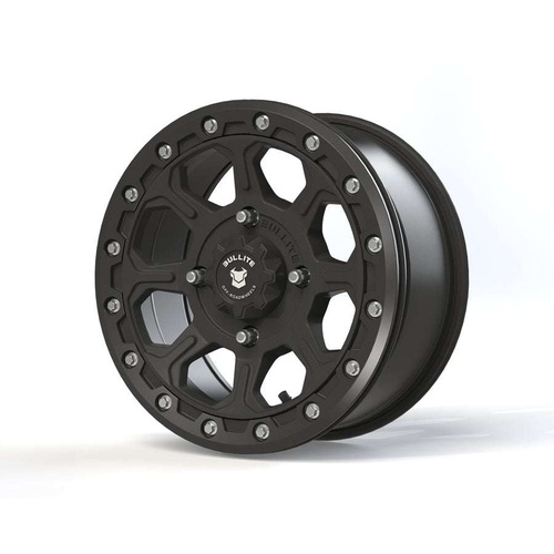 Bullite Bt-03 Satin Black W/ Satin Black Beadlock - Part Number BT031407041371122 Bullite Bt-03 Satin Black W/ Satin Black Beadlock Photo