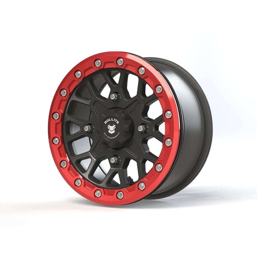 Bullite Bt-05 Satin Black W/ Bullite Red Beadlock Photo