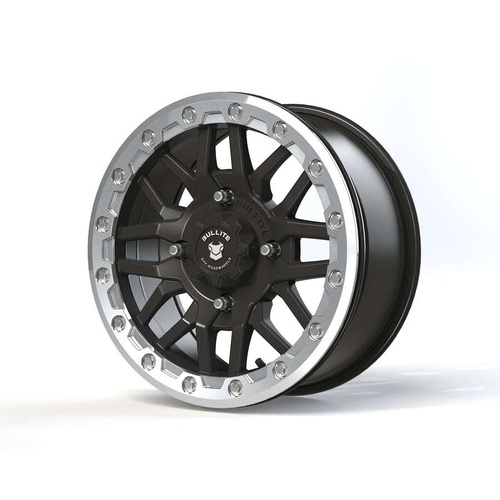 Bullite Bt-06 Satin Black W/ Raw Beadlock - Part Number BT061507041371226 Bullite Bt-06 Satin Black W/ Raw Beadlock Photo