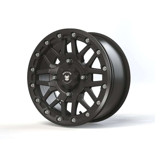 Bullite Bt-06 Satin Black W/ Satin Black Beadlock - Part Number BT061507041371122 Bullite Bt-06 Satin Black W/ Satin Black Beadlock Photo