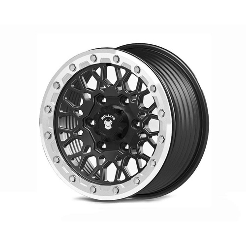 Bullite Pro-07 Satin Black W/ Raw Beadlock - Part Number BS071507061391226 Bullite Pro-07 Satin Black W/ Raw Beadlock Photo