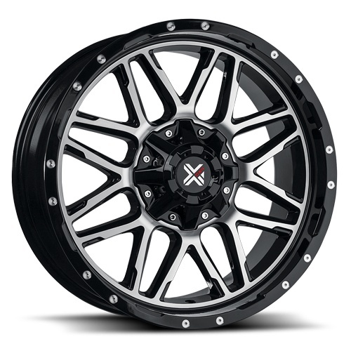 DX4 Vibe Gloss Black Machined - Part Number X6290910108GBM DX4 Vibe Gloss Black Machined Photo