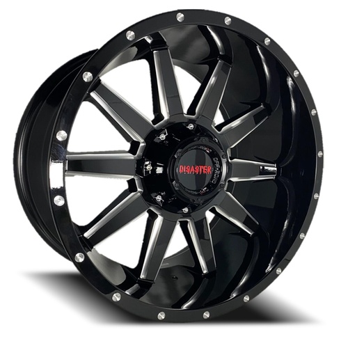 Disaster Off Road D04 Gloss Black W/ Milled Accents Photo