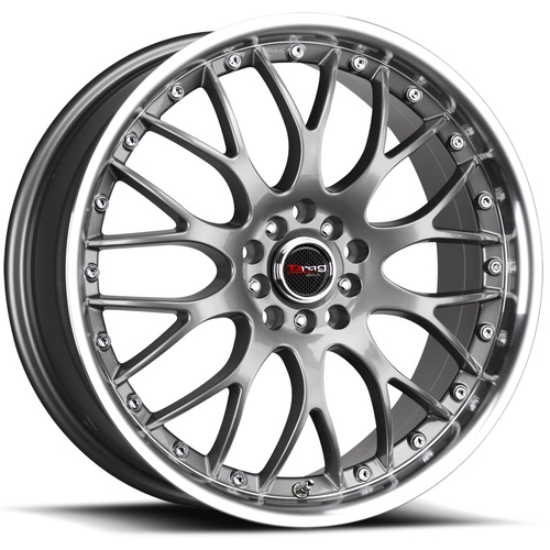 Drag Dr19 Gunmetal W/ Machined Lip - Part Number DR191775054573GM Drag Dr19 Gunmetal W/ Machined Lip Photo