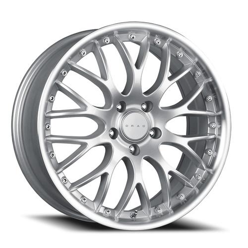 Drag Dr75 Silver W/ Machined Lip - Part Number DR752085213566S Drag Dr75 Silver W/ Machined Lip Photo