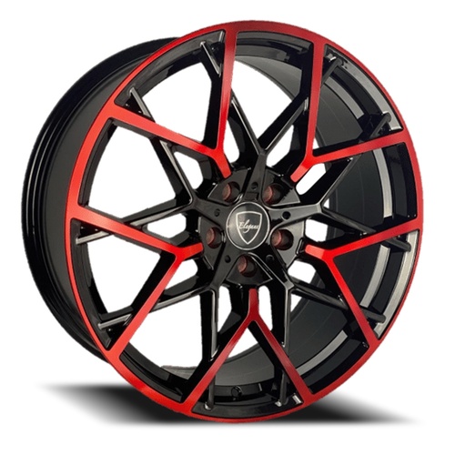 Elegance E009 Gloss Black W/ Candy Red Face - Part Number E009-051435GBRF Elegance E009 Gloss Black W/ Candy Red Face Photo