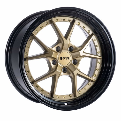 F1R F105 Gold w/ Black Lip